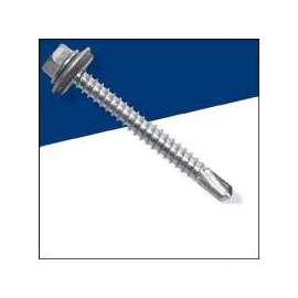 Metaltite 92525 Self-Drilling Screw, Carbon Steel, Galvanized