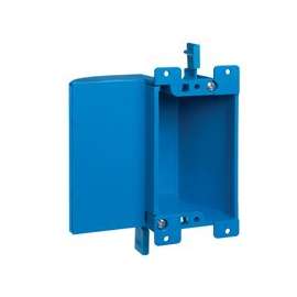 Carlon B117RSW Outlet Box, Clamp Cable Entry, Clamp Mounting, PVC