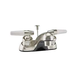Boston Harbor Non-Metallic Lavatory Faucet, 1.2 Gpm At 60 Psi, 4 In Center Distance, 2 Handle, 5.51 In L