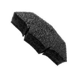 Lomanco LPLUG End Plug, For Use with VUR Ridge Vents, High Density Foam, Black
