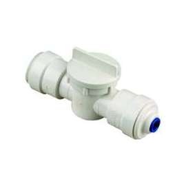 Watts 3555-1006/P-671 In-Line Valve, 1/2 x 1/4 in Sweat x Sweat, Thermoplastic