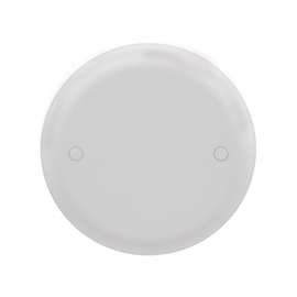 Carlon CPC4WH Ceiling Box Cover, Round, Lexan