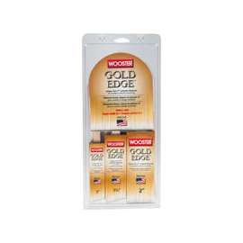 WOOSTER 5239 Paint Brush Set, Wall Handle, Stainless Steel Ferrule