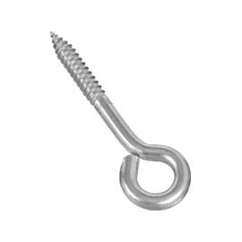 National Hardware N220-798 Lag Screw Eye, 5/16 in Thread, 1.62 in L Thread, 5/8 in ID Dia Eye, Stainless Steel