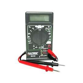 CALTERM 66430 Digital Multimeter, Battery, Digital Display, Black