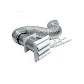 LAMBRO 407W Louvered Vent Kit, 10-Piece