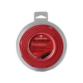 GB HST-100 Heat-Shrink Tubing, 3/16 to 3/32 in Dia, 8 ft L, PVC, Red