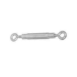 National Hardware 2170BC Series N221-788 Turnbuckle, 320 lb Weight Capacity, Eye Fitting A, Eye Fitting B, Aluminum