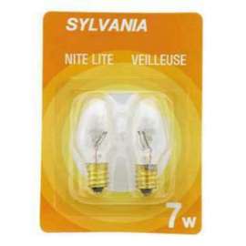 Sylvania 13542 Incandescent Lamp, 120 V, 4 W, Candelabra E12