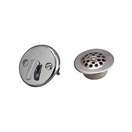 Plumb Pak PP826-65 Trim Kit, Chrome, For 1-3/8 in, 1-1/2 in Bath Drains