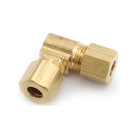 Anderson Metals 750065-08 Tube Union Elbow, 1/2 in, 1/2 in, 90 deg, 200 psi