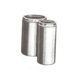SELKIRK 207036U Chimney Pipe, 7 in ID, 36 in L, Stainless Steel