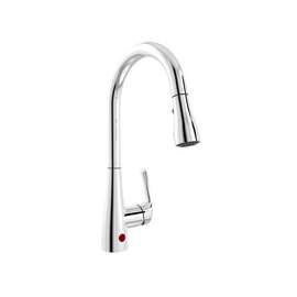 Belanger Essential Style NEX76CCP Kitchen Faucet, 16-5/8 in H Spout, Brass, Chrome