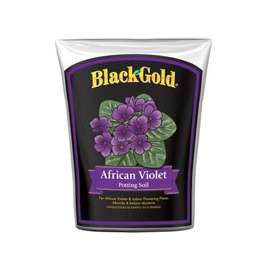 sun gro BLACK GOLD 1410502 8 QT P African Violet Potting Mix, Brown/Earthy, Granular Grain, 240 Bag