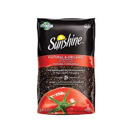 sun gro Sunshine 116 1.50 CFL P Natural & Organic Planting Mix, Brown, Granular Grain, 1-1/2 cu-ft Bag