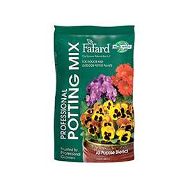 sun gro Fafard 6700104 Potting Mix, Dark Brown/Light Brown, 100 Bag