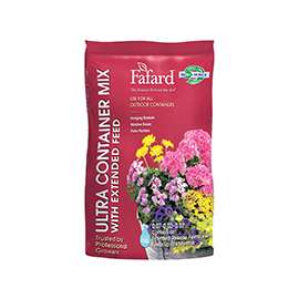 sun gro Fafard 4005106 Ultra Container Mix with Extended Feed, Brown/White, Flecks Grain, 100 Bag
