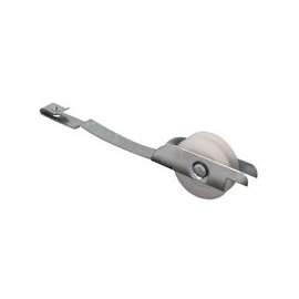 Prime-Line B 649 Roller Assembly, 1 in Dia Roller, Steel, Gray