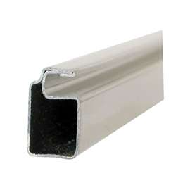 Make-2-Fit PL-14062 Screen Frame, 94 in L, 0.02 ga, Aluminum, White