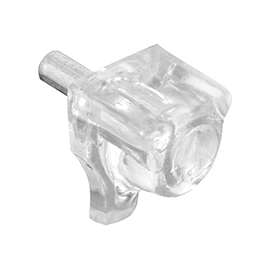 Prime-Line U 10156 Shelf Support Peg, 10 lb Weight Capacity, Wall Mounting, Plastic