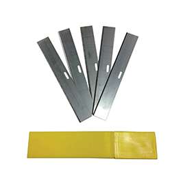 M-D 49977 Replacement Scraper Blade, 4 in L, Steel