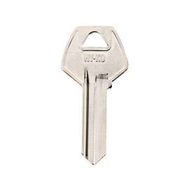 Hy-Ko 11010CO97 Key Blank, Brass, Nickel Plated