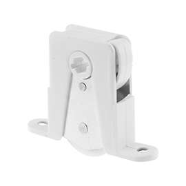Prime-Line B 684 Roller Assembly, 1 in Dia Roller, Aluminum, White