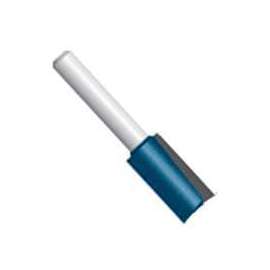 Bosch 85221MC Router Bit, 1/4 in Dia Shank, 2-Cutter, Steel