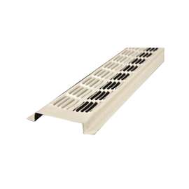 LOMANCO LomanCool 105W Soffit Vent, Aluminum, White