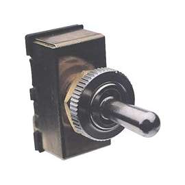 CALTERM 45100 Toggle Switch, 12 V, Brass, Tan