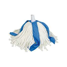 Quickie HomePro 0941M-3/12 Supreme Wet Mop Head, Microfiber/Nylon, For Model 094M Type W Cone Mop