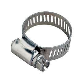 ProSource Interlocked Hose Clamp, 3/8 - 7/8 In, Stainless Steel