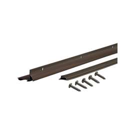 M-D DB001 Series 81927 Door Bottom with Drip Cap, 36 in L, 1-1/4 in W, Aluminum, Bronze