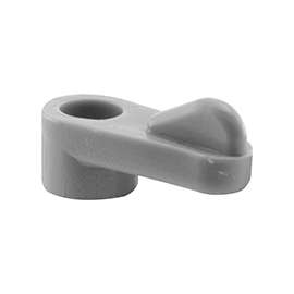 Make-2-Fit PL 7739 Window Screen Clip with Screw, Plastic, Gray