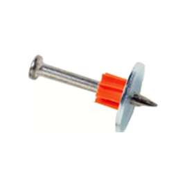 Ramset 1508SD Washered Pin, Metal, Zinc