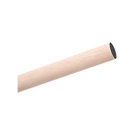Waddell 6602UB Dowel Rod, 36 in L, 1/8 in Dia, Round, Birch