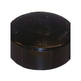 GENOVA 800 Series 80161 Pipe Cap, 1-1/2 in FIP, Black