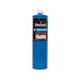 BernzOmatic 304182 Propane Hand Torch Cylinder, Gasoline, Blue, 14.1 oz