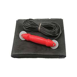 Make-2-Fit P 7542 Screen Door Repair Kit, Fiberglass, Charcoal