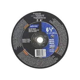 NORTON 07660789098 Circular Cut-Off Wheel, Aluminum Oxide, 6-1/2 in Dia