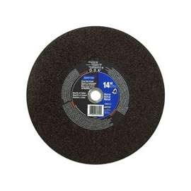 NORTON 07660789399 Cut-Off Wheel, 36-Grit, Extra Coarse, Aluminum Oxide, 14 in Dia