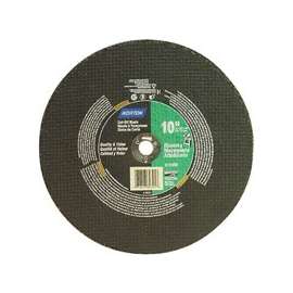 NORTON 07660789391 Cut-Off Wheel, 24-Grit, Coarse, Silicone Carbide, 10 in Dia