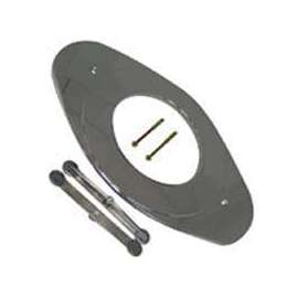 Danco 80054 Single-Lever Remodeling Cover, 13 in L, 8-1/8 in W, Plastic/Stainless Steel/Zinc