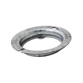 RACO 727 Electrical Box Cover, 4 in L, 4 in W, Octagon, Galvanized Steel