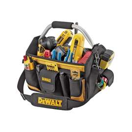 CLC DG5587 Tool Carrier, 23-Pocket, Hook-and-Loop Closure, Ballistic Poly Fabric, Black/Yellow