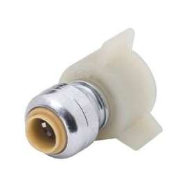 SharkBite U3531LFA Connector, 1/4 in Threaded, 7/8 in Threaded