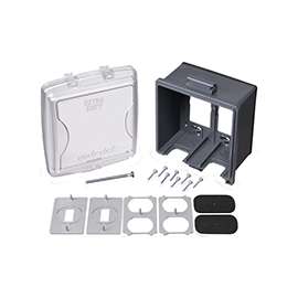 Red Dot 2CKPM Cover, 6-5/8 in L, 5-9/16 in W, Rectangular, Polycarbonate