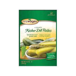 Mrs. Wages W622-J7425 Kosher Dill Pickle Mix, 6.5 oz Pouch