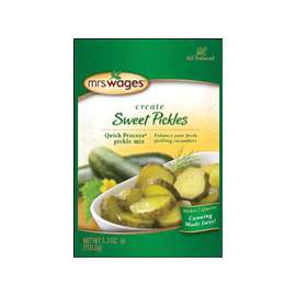 Mrs. Wages W624-J7425 Sweet Pickle Mix, 5.3 oz Pouch
