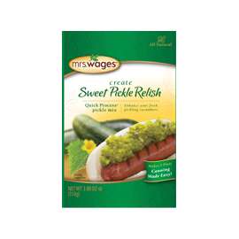Mrs. Wages W660-J4425 Sweet Pickle Relish, 3.9 oz Pouch